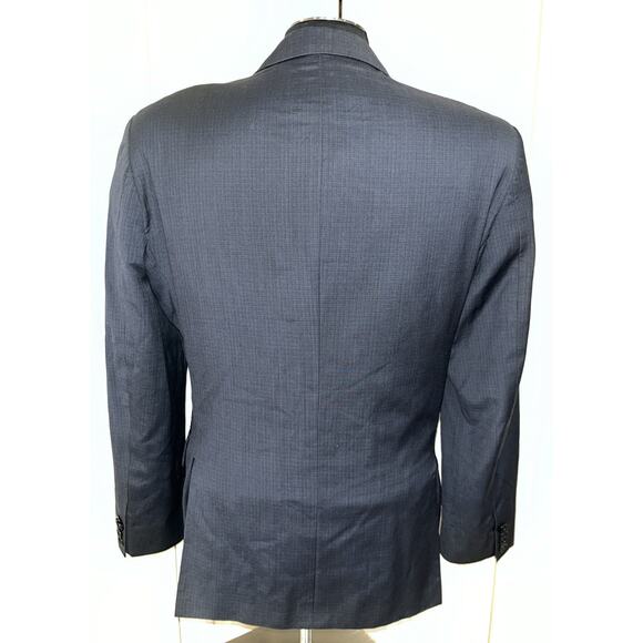 John Varvatos Navy Blue Men's Size‎ 40S Blazer Sportcoat Wool - Picture 2 of 11